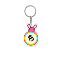 Linda the Bunny keychain