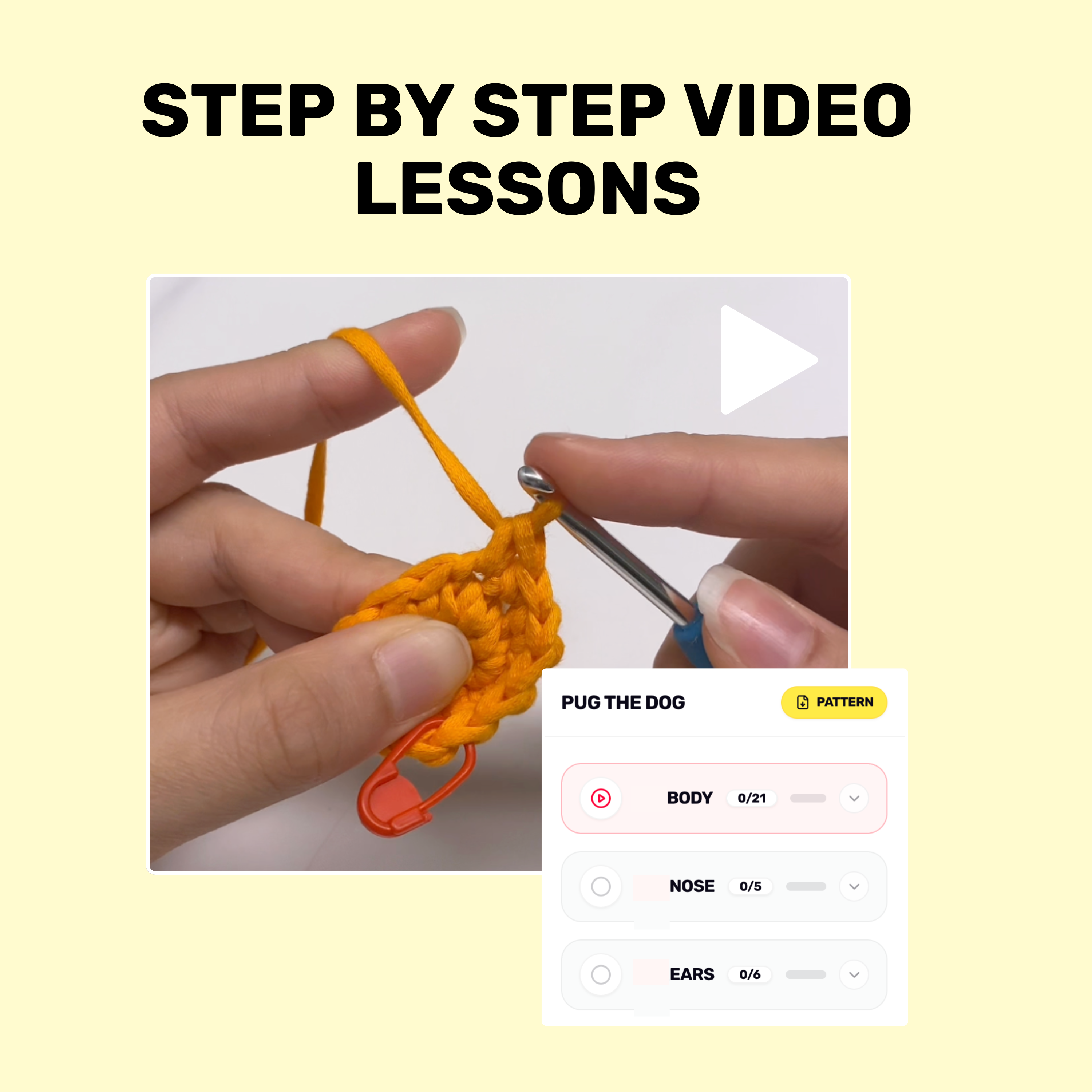 Pug The Dog | Yon Crochet