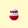 Easter Egg Crochet Pattern PDF | Instant Download | 4 cm x 5 cm | Free with YonPlus Membership