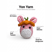 Linda The Bunny Crochet Kit | Yon Crochet