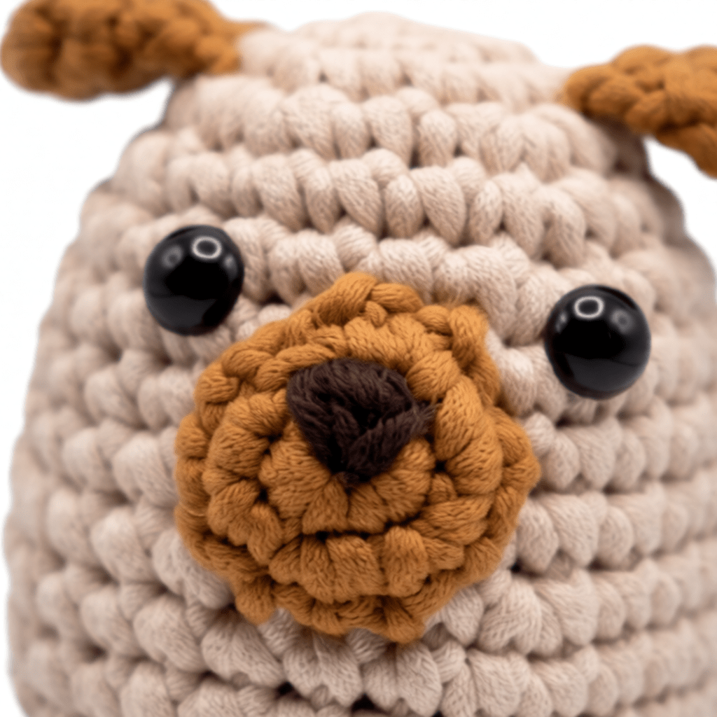 Pug The Dog Crochet Kit | Yon Crochet