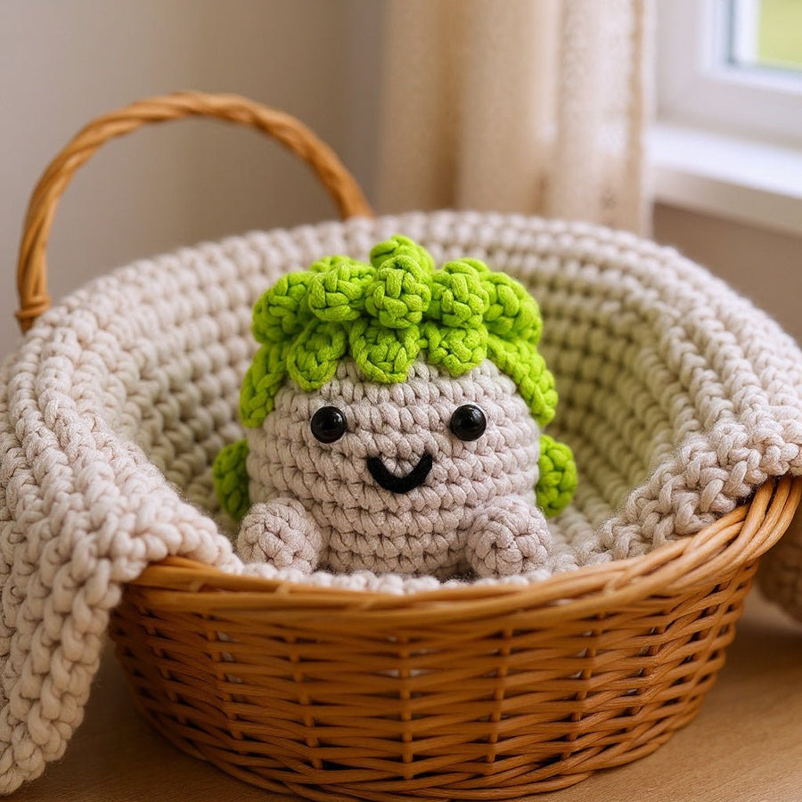 Rocky The Earth Crochet Lesson | Free with Yon Plus - Yon Crochet