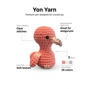 Tango The Flamingo Crochet Kit | Yon Crochet