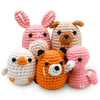 Yon Crochet 5-Characters Crochet Kit Bundle | Beginner Amigurumi Kit Lessons
