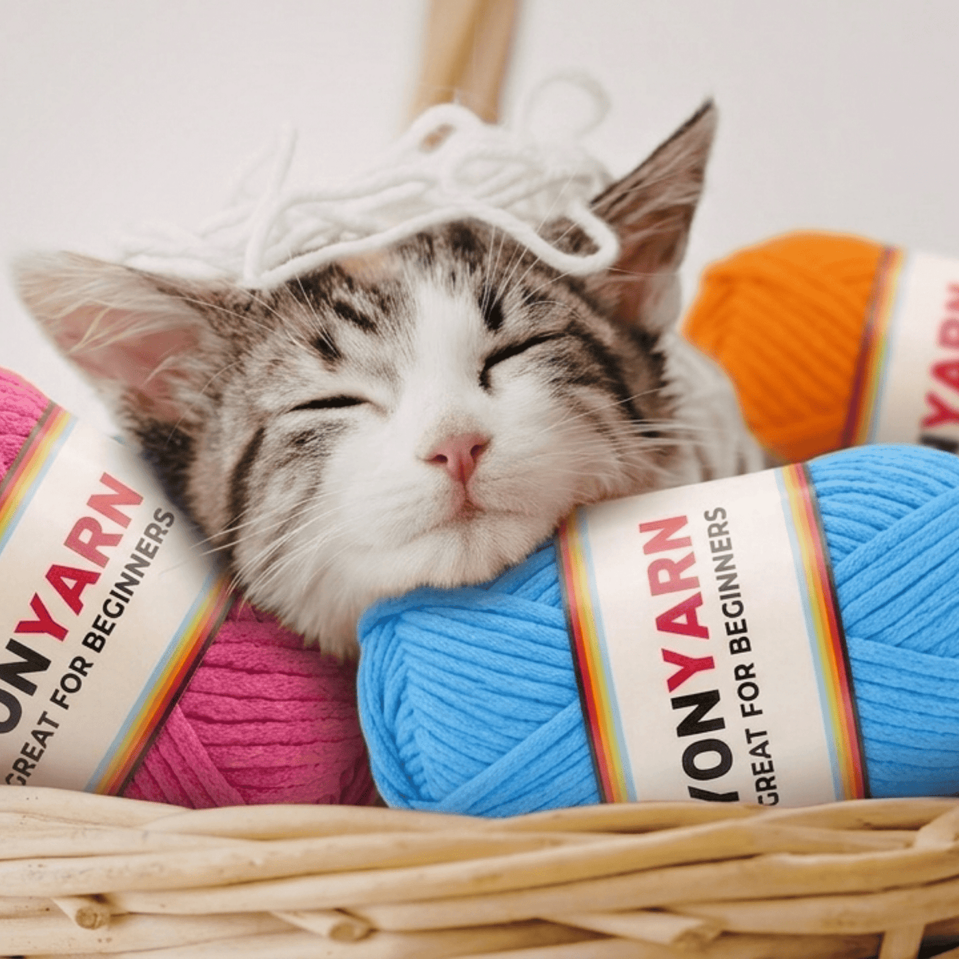 Yon Yarn | Premium Quality Beginner - Friendly Crochet Yarn | 50g Ball | 4–5 mm Thickness | 26 Colors - Yon Crochet